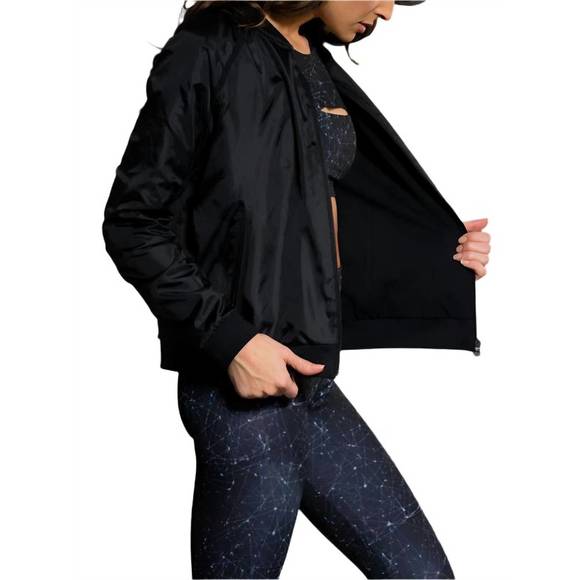 NEW ONZIE bomber jacket in black